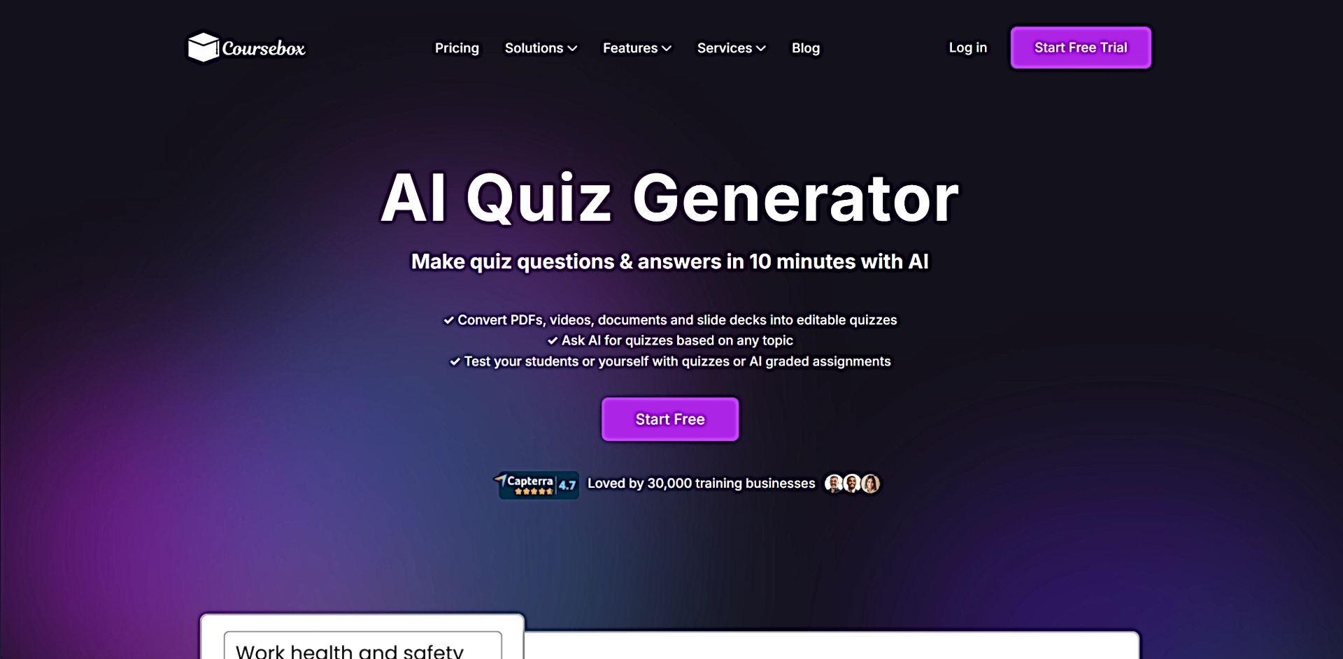 AI Quiz Generator featured