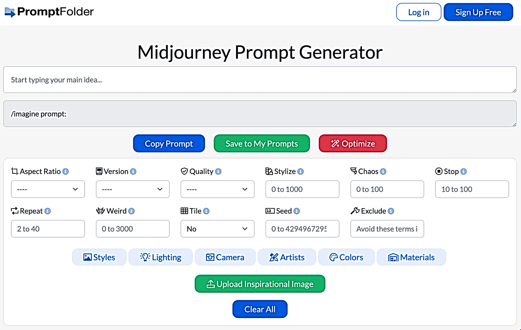 MidJourney Prompt Helper featured