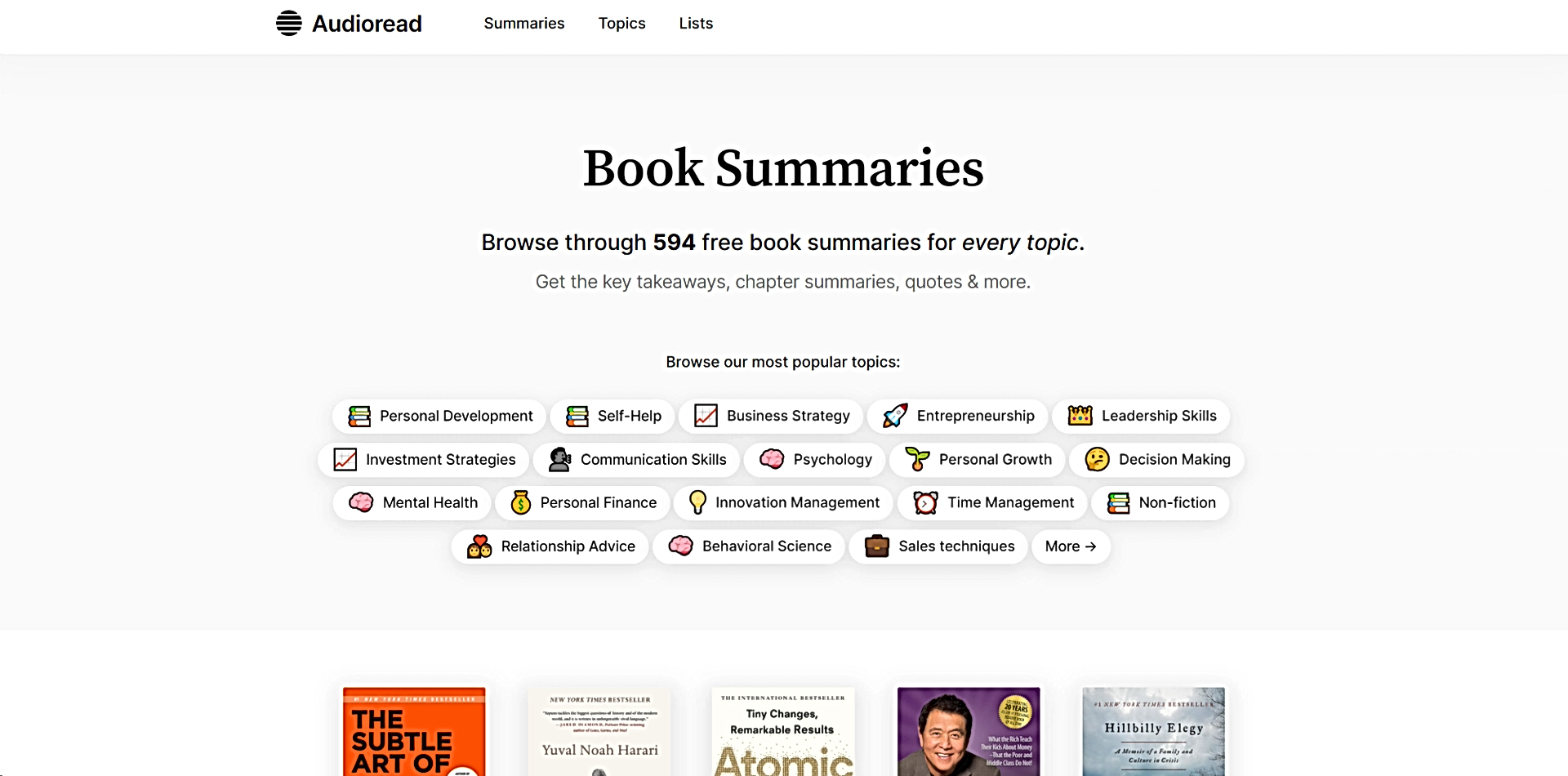 Book Summaries featured