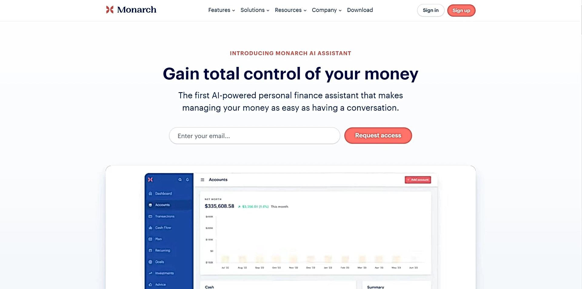 Monarch Money featured