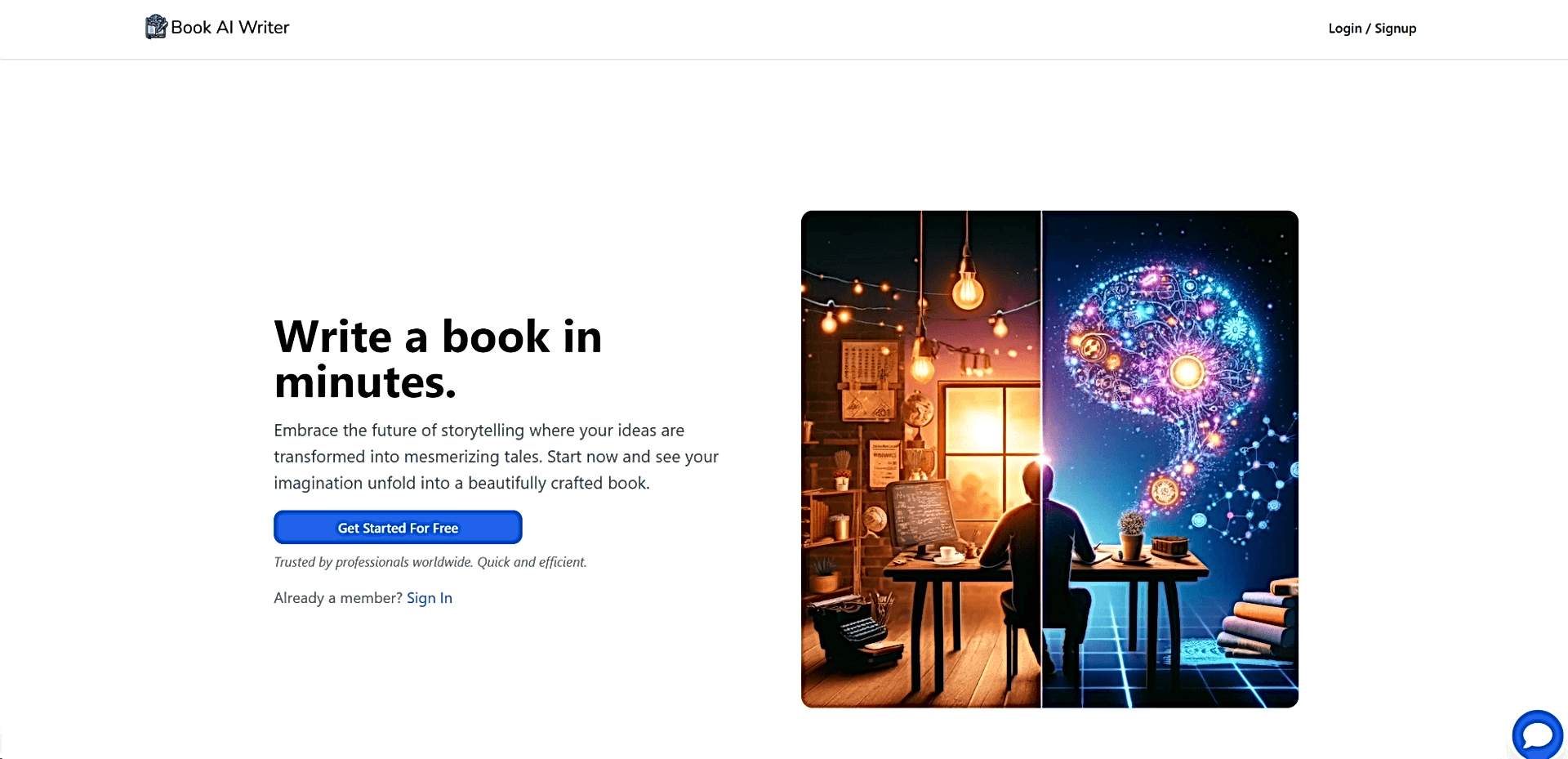 Book AI Writer featured